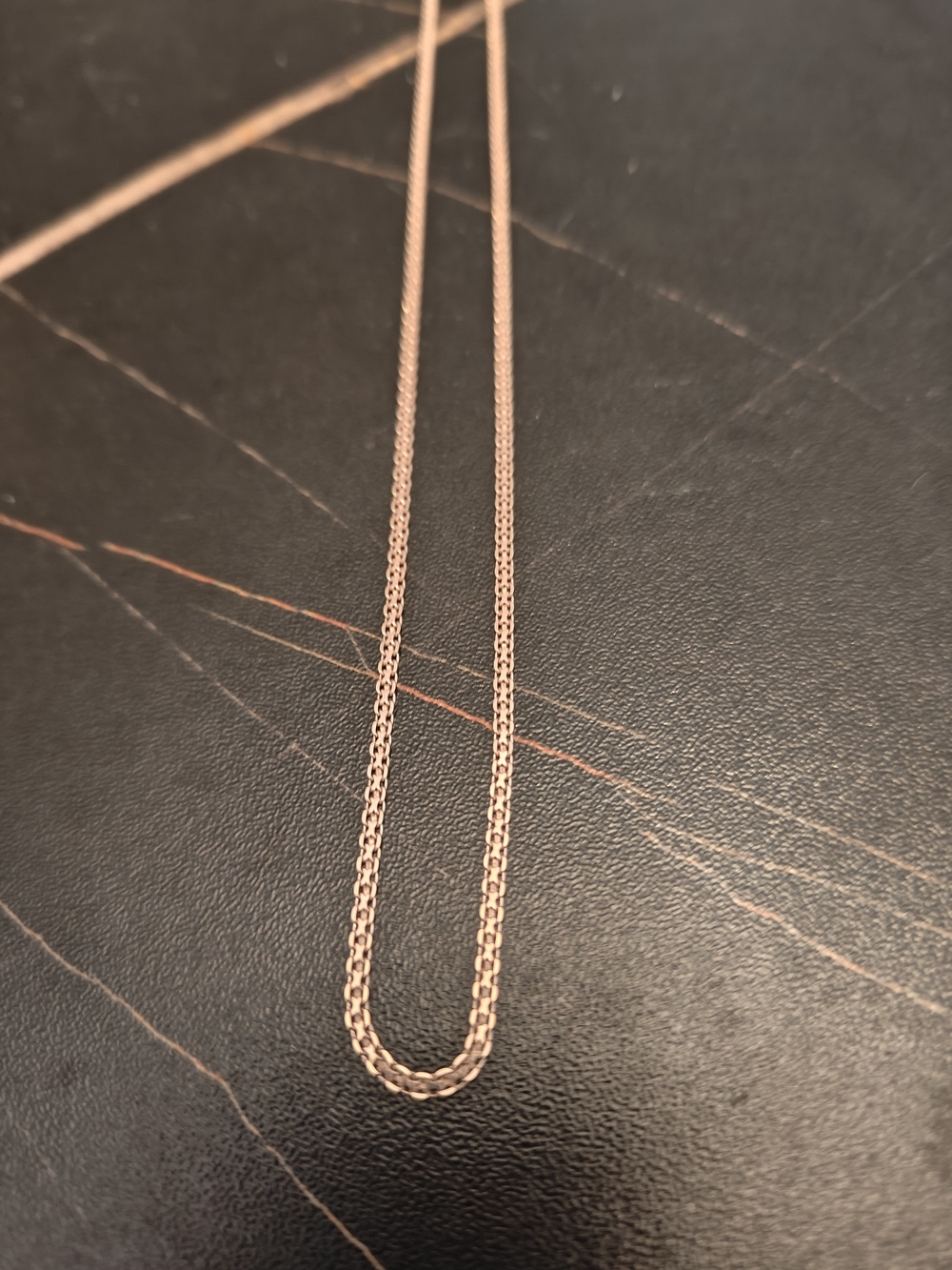 20in Solid Sterling Silver Wheat Chain Necklace